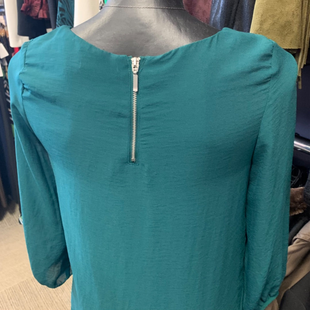 H&M lined, Size 2 Green