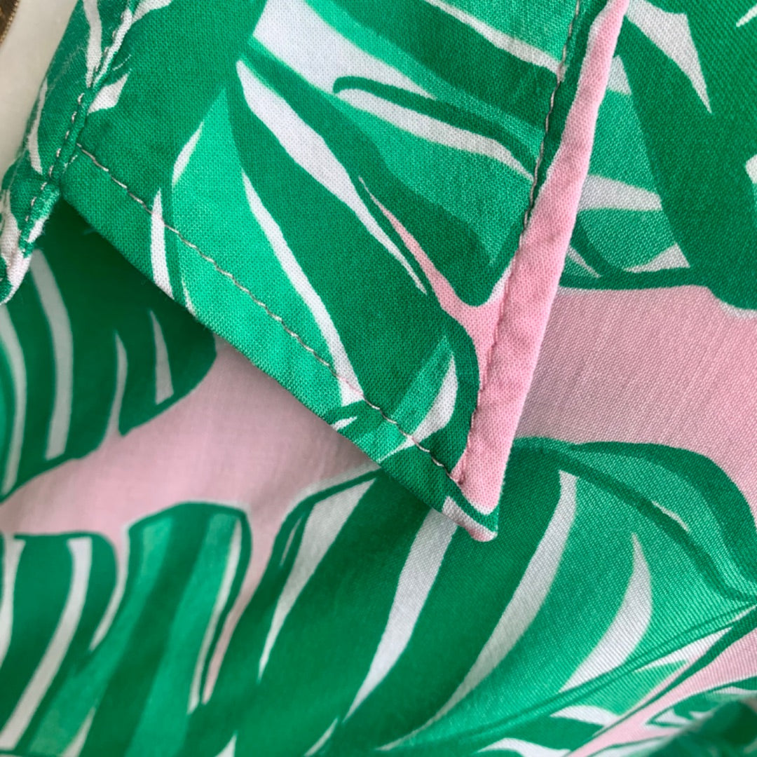 Lilly Pulitzer, Tops, XLarge Conch Shell Pink Green White