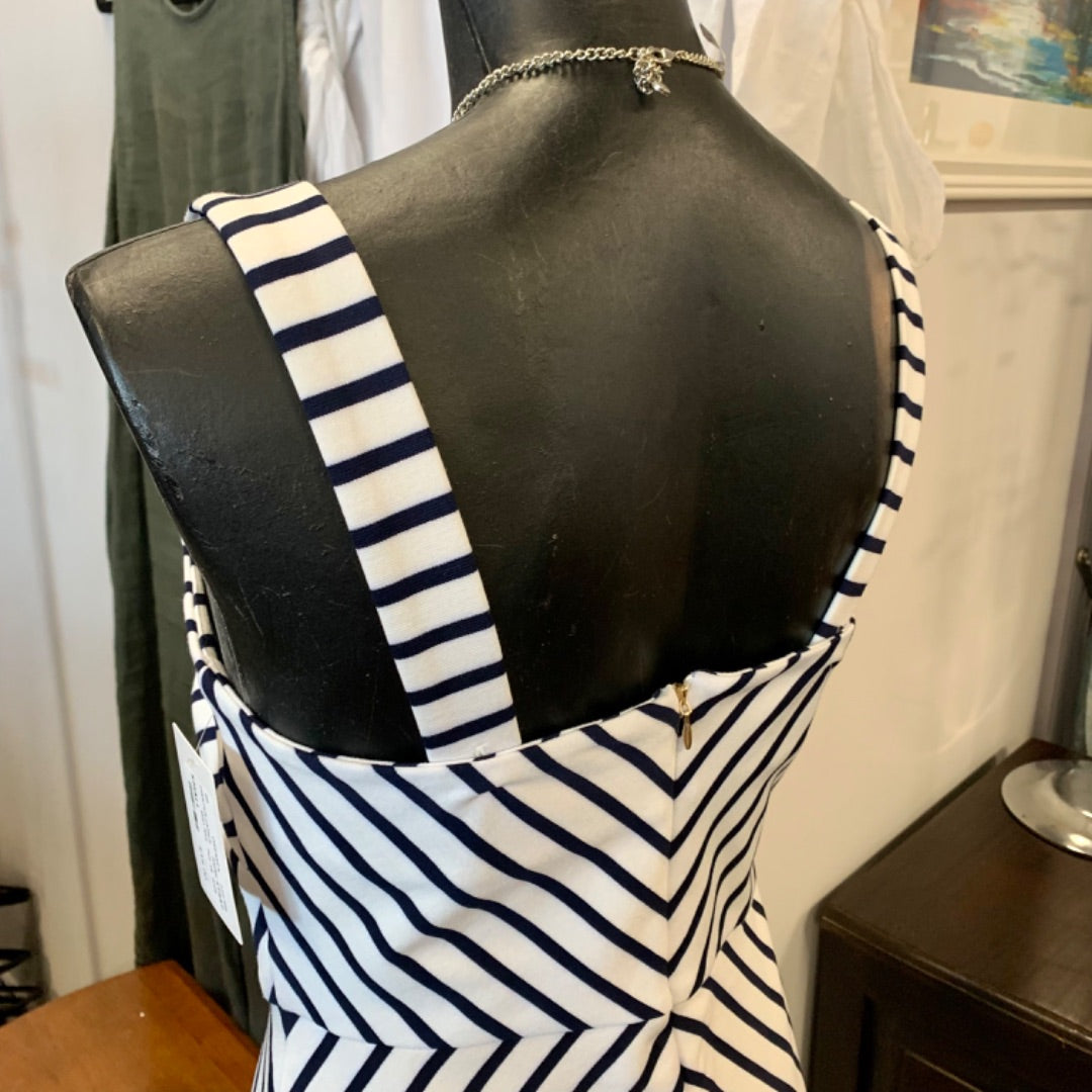 Draper James, Dresses, Small White Navy
