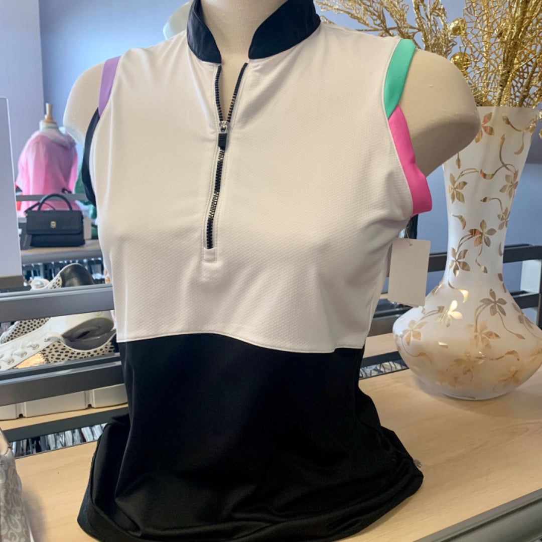 EP New York, Active Wear, Small Black White Multi