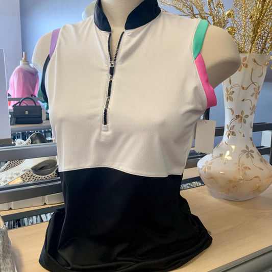 EP New York, Active Wear, Small Black White Multi