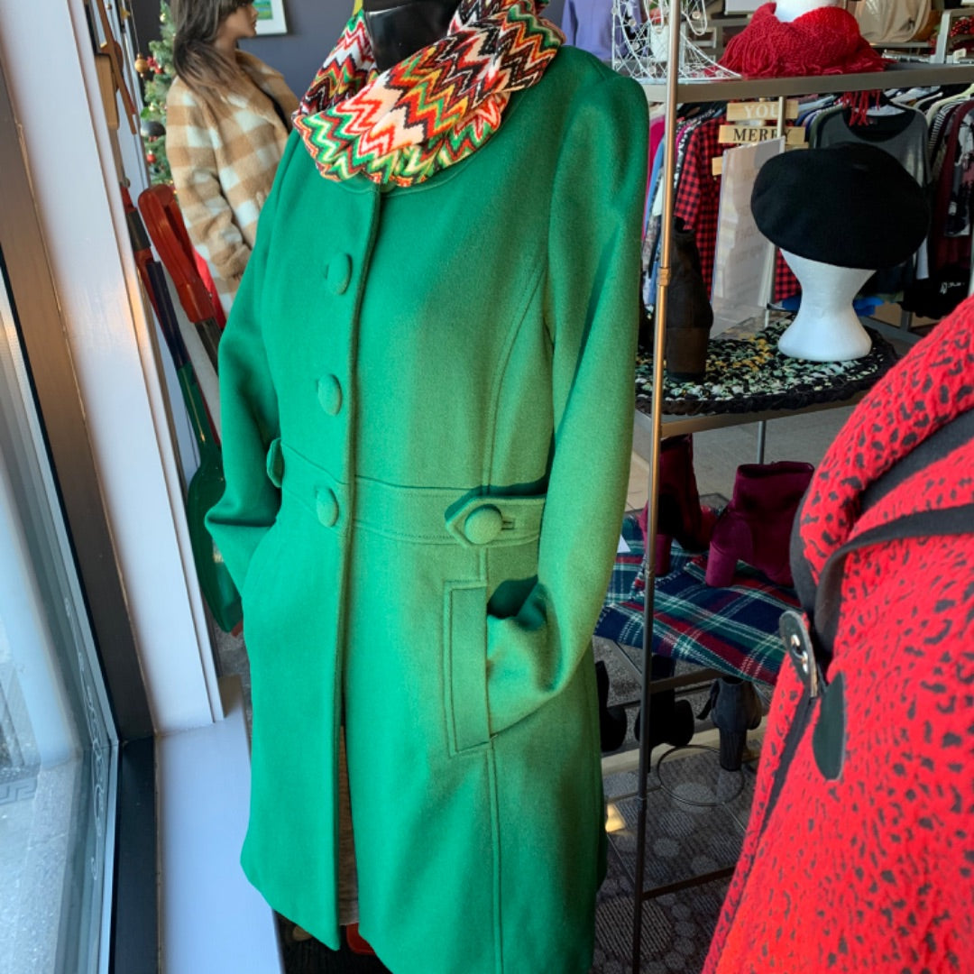 Banana Republic, Coats, Medium Green