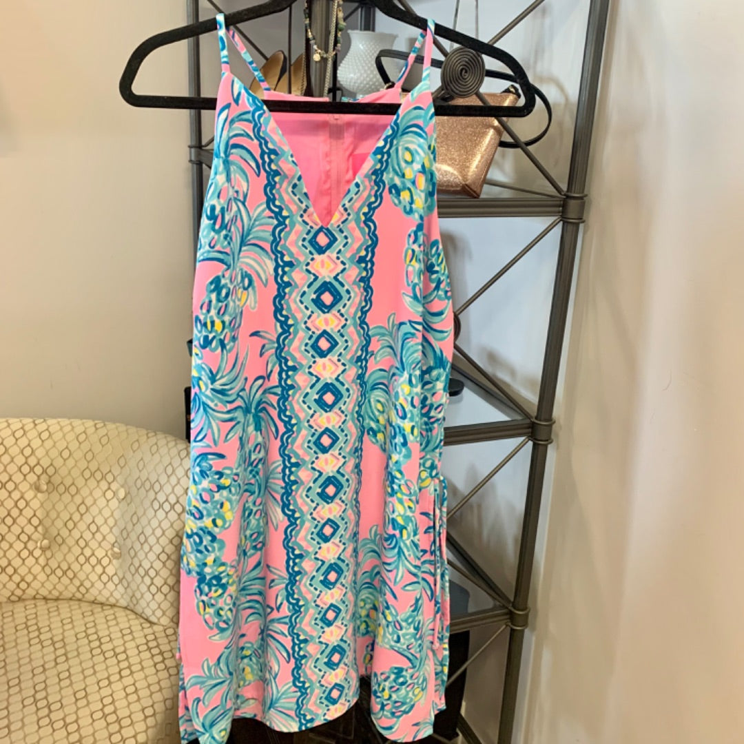 Lilly Pulitzer, Dresses, Size 12 Blue Pink
