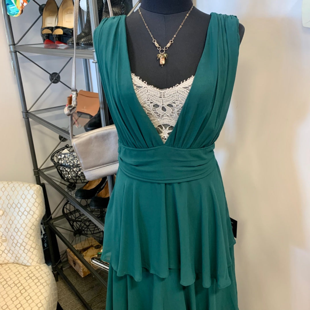 Lulus, Dresses, Medium Green