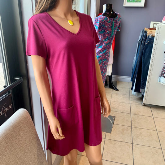OfeefaN, Dresses, Small Cerise