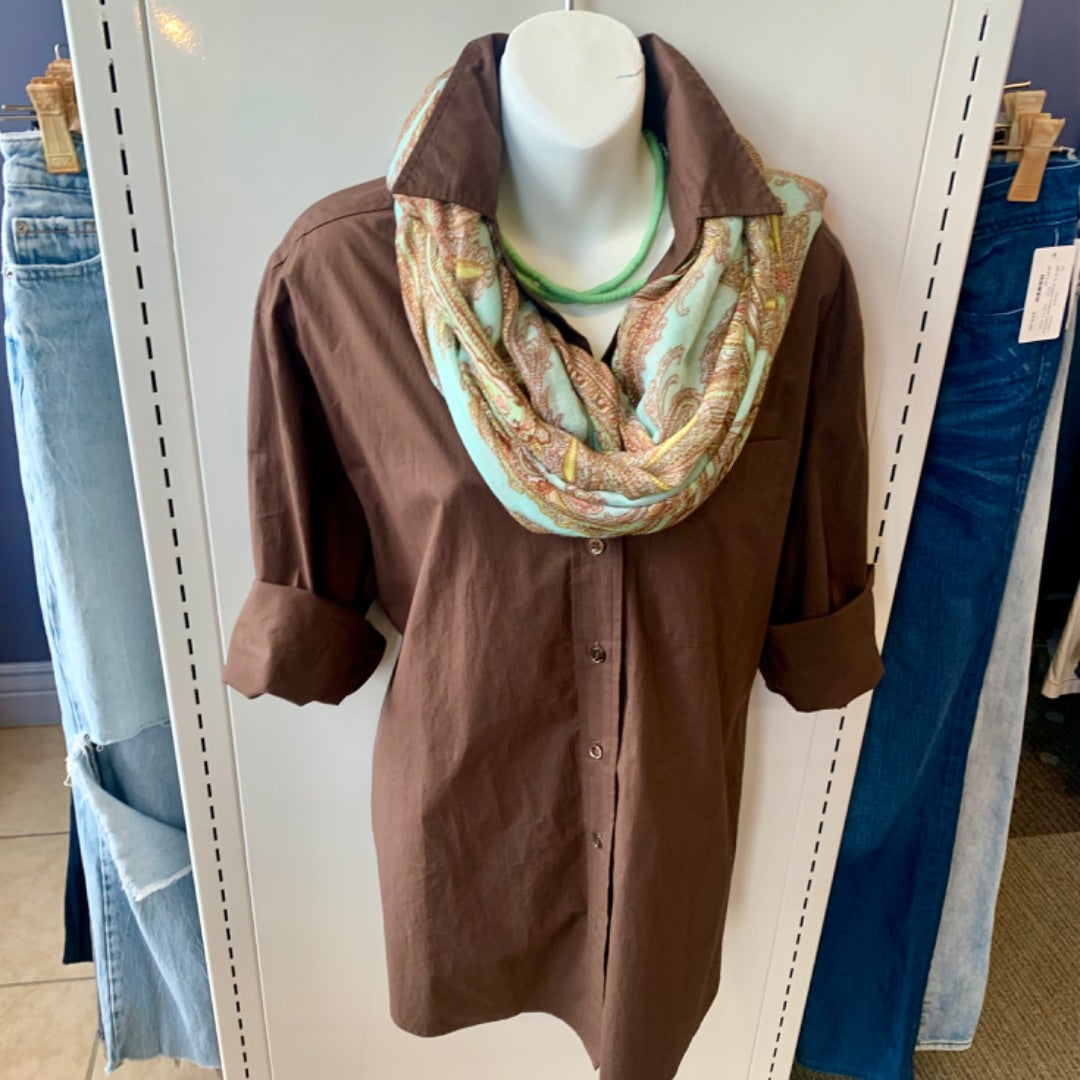 Banana Republic, Tops, Small Brown