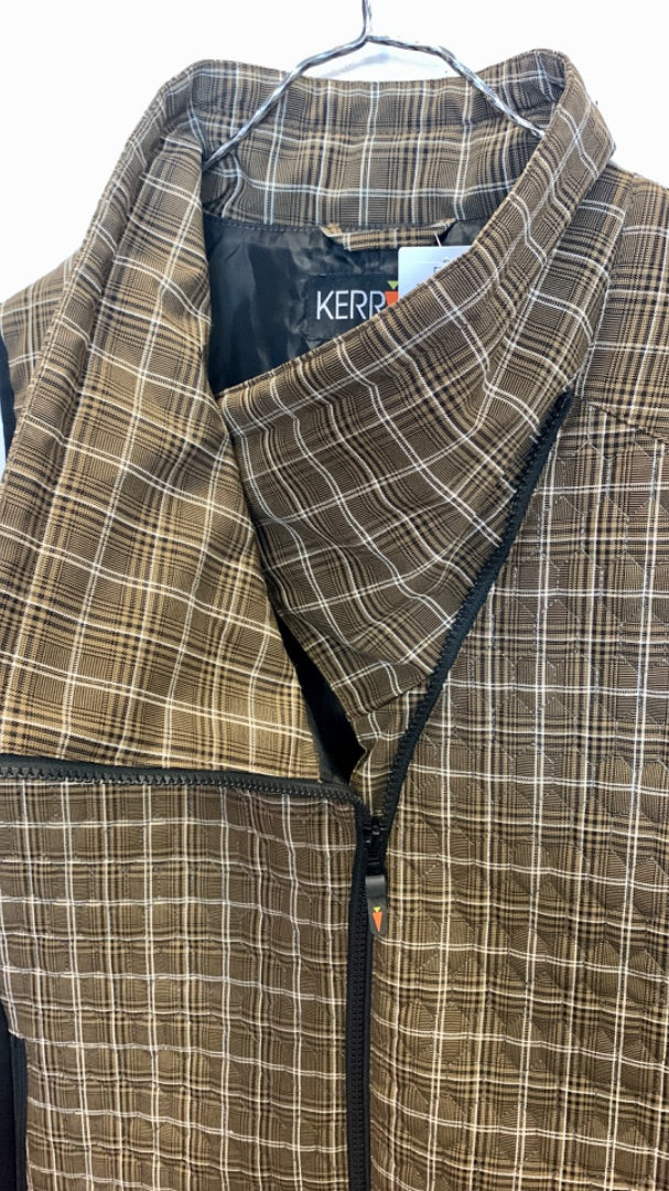 Kerrits, Vests, Large Brown Plaid