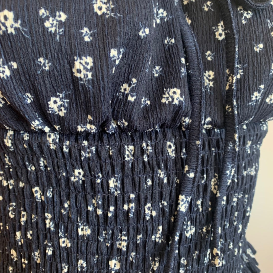 ONLY, Tops, Large Navy White