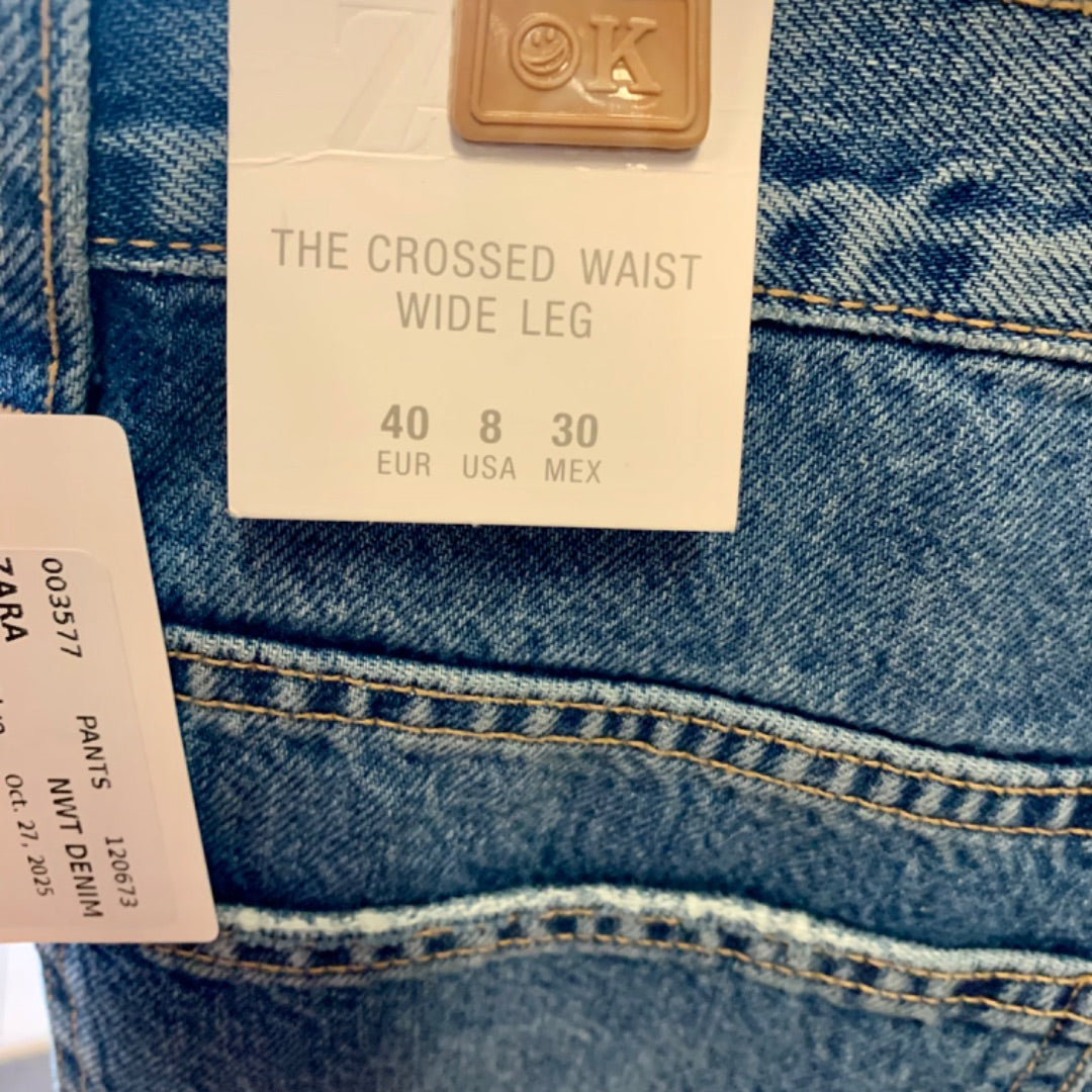 Zara, Pants, Size 8 Blue