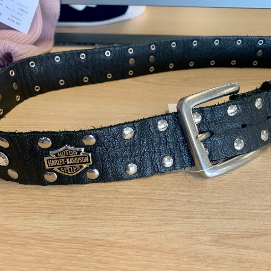 Harley Davidson, Belts, 36" last hole Black