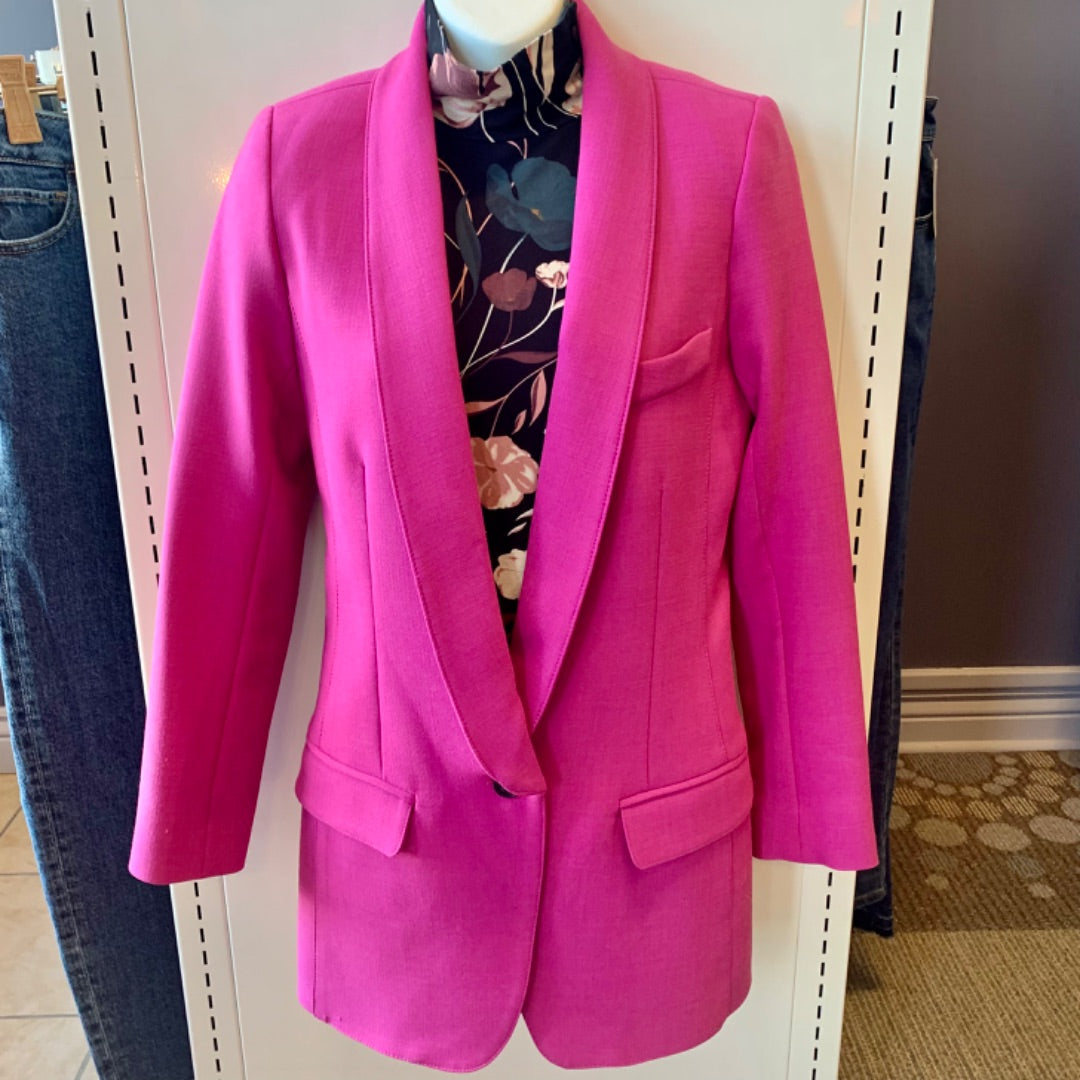 Smythe, Jackets, Size 2 Fuchsia pink