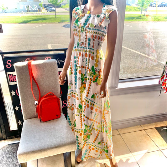 Jovi, Dresses, Medium Multi Fruit on White