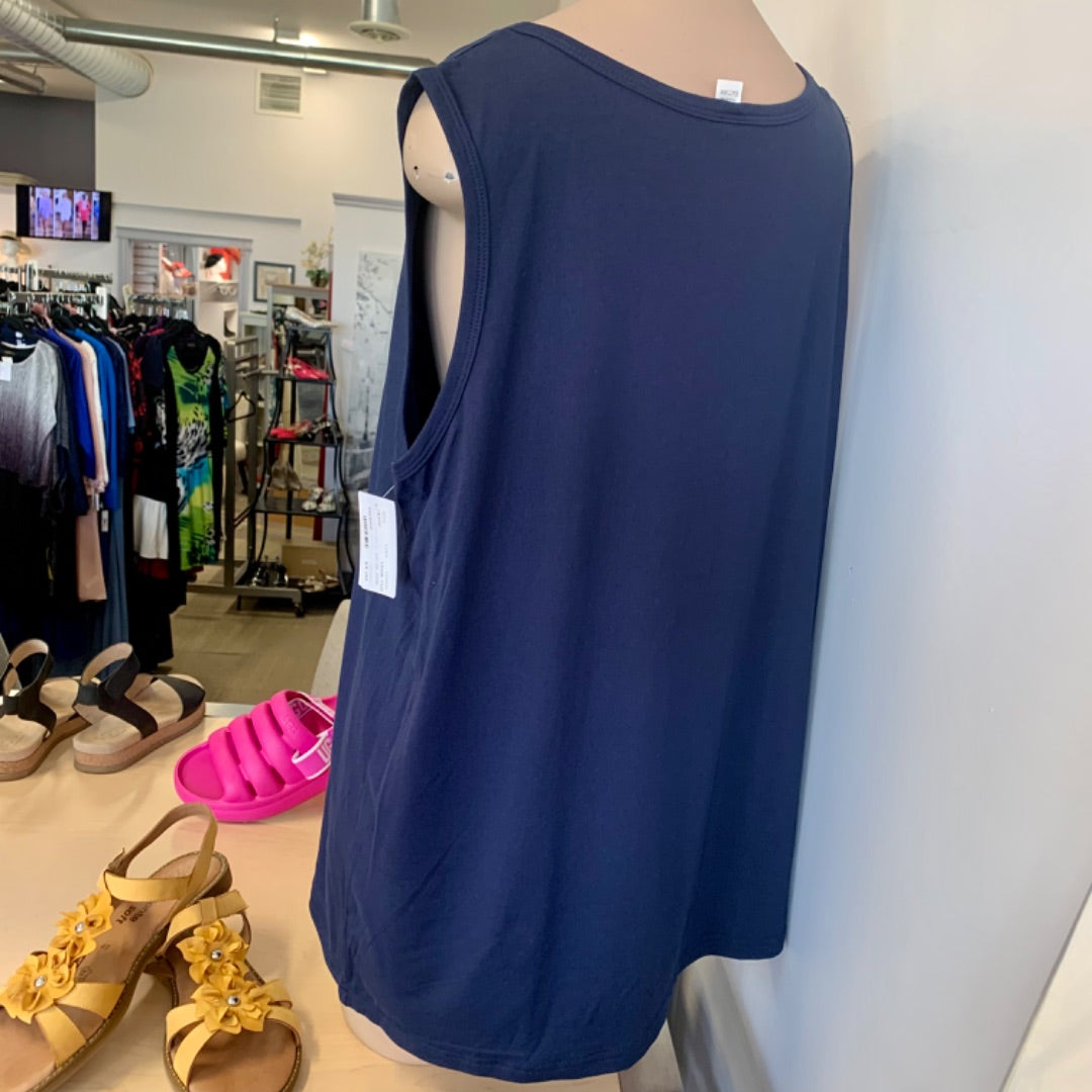 Temu, Tops, XXLarge Navy Maple Leaf