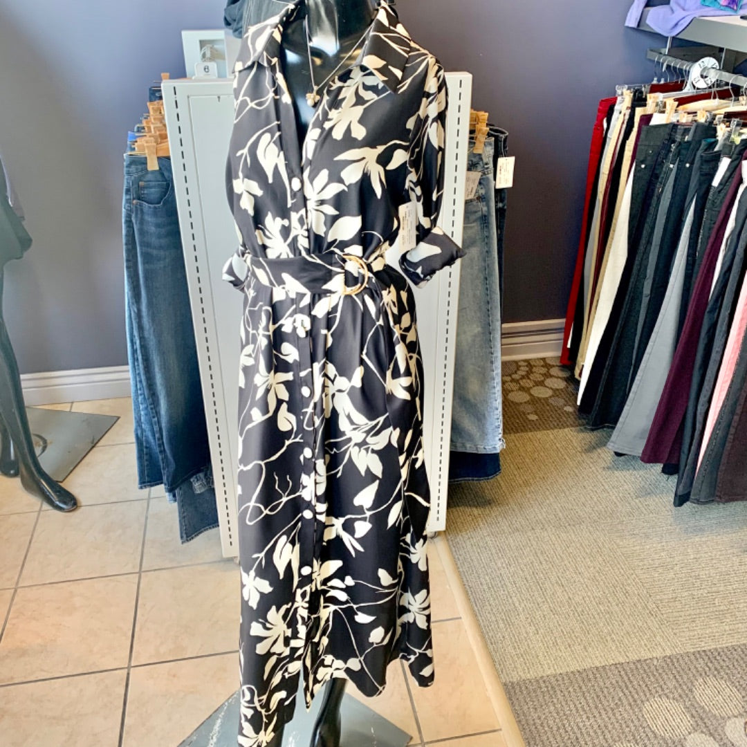 Zara, Dresses, Small Cream Black