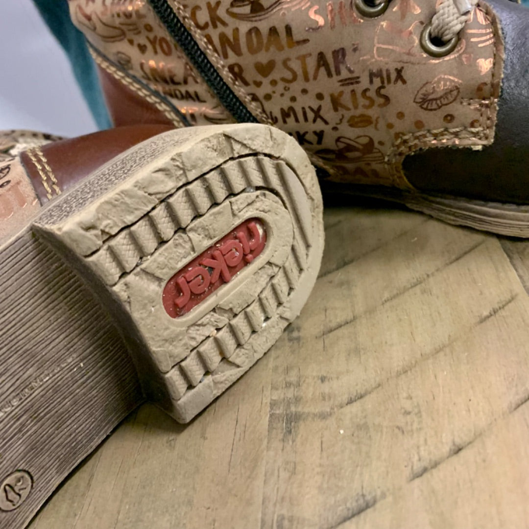 Rieker, Footwear, Size 7 (37) Brown Grey