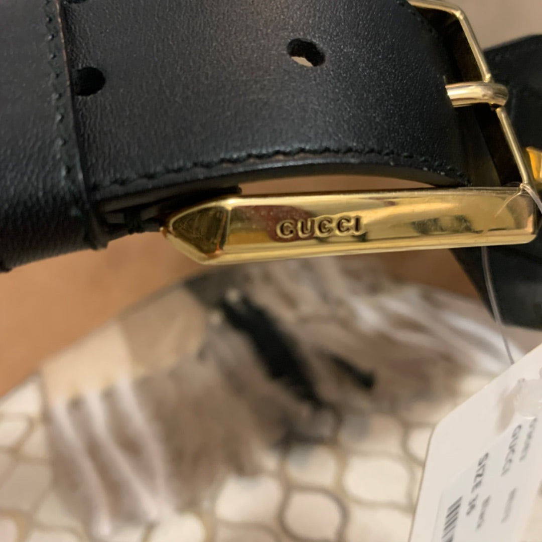 Gucci, Belts, Size 36 Black
