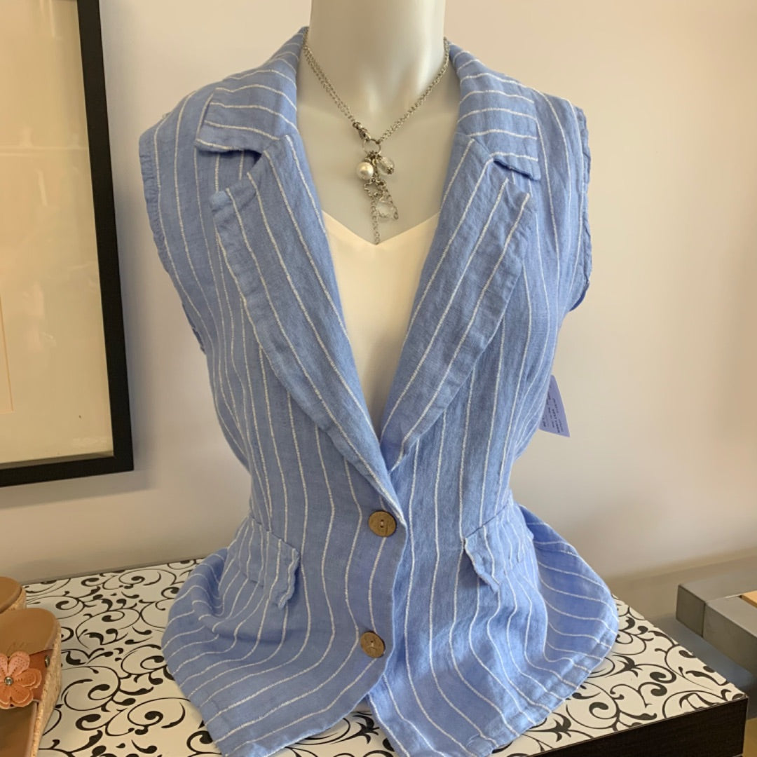 Cherishh, Jackets, S / M Blue White