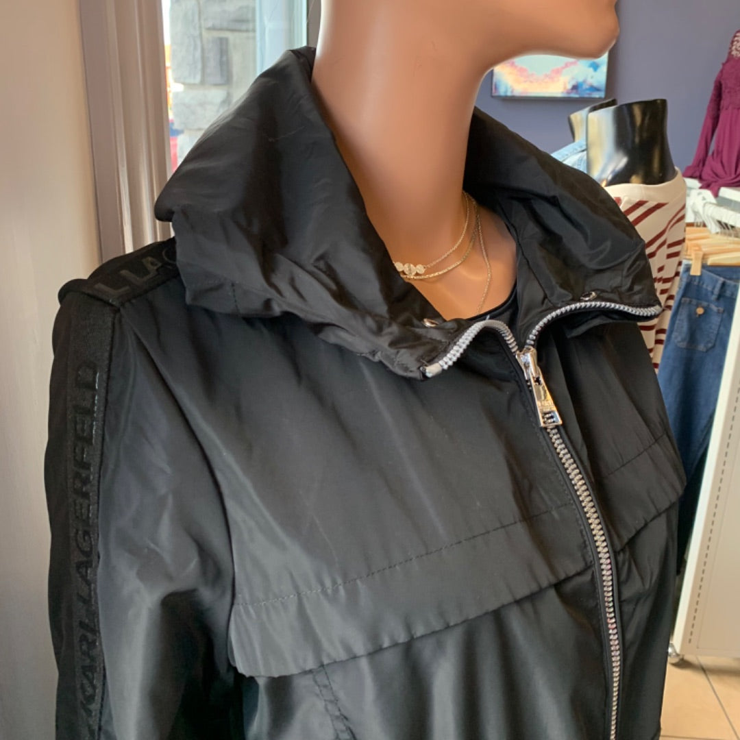 Karl Lagerfeld, Coats, Medium Black