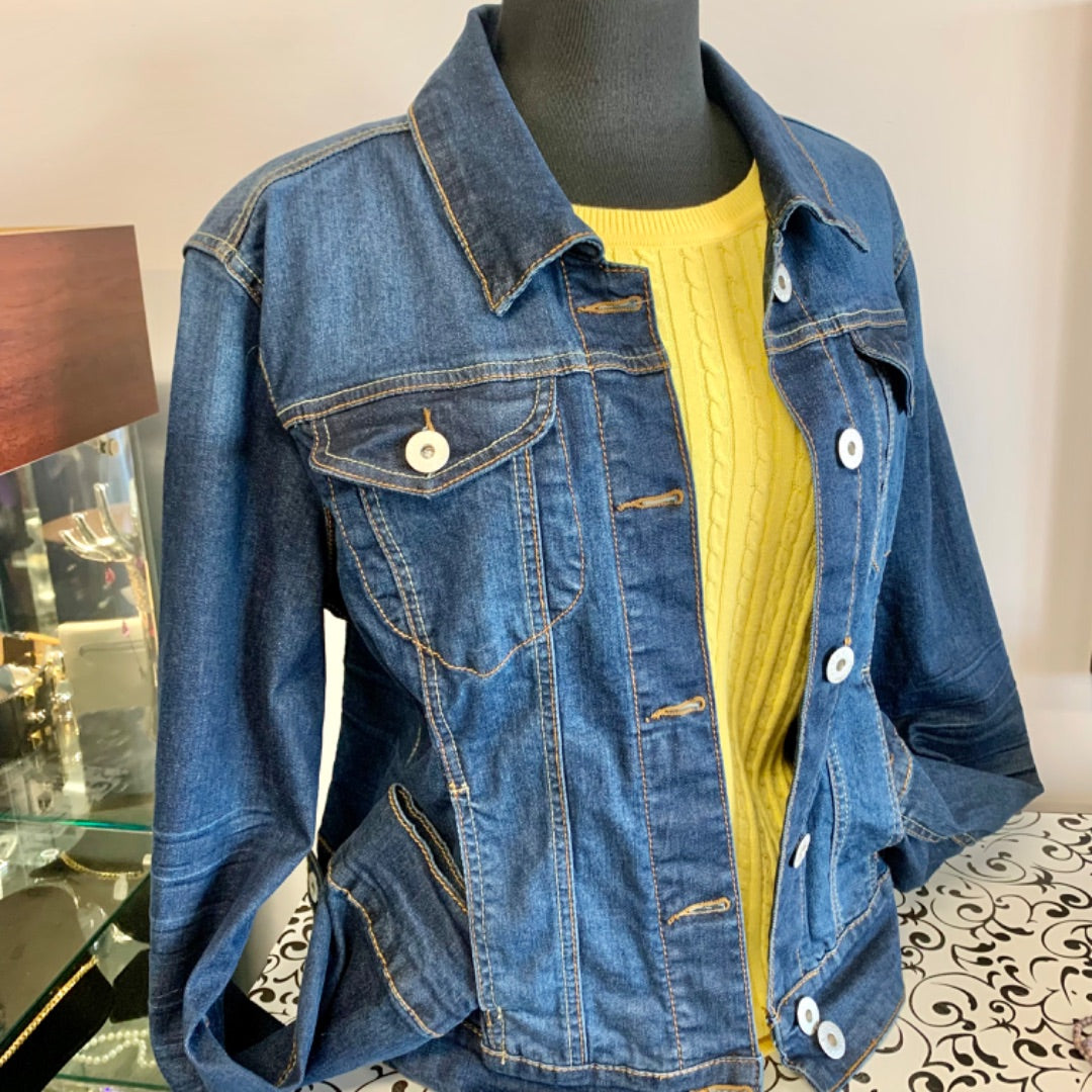 Carreli Jeans, Jackets, Large Blue