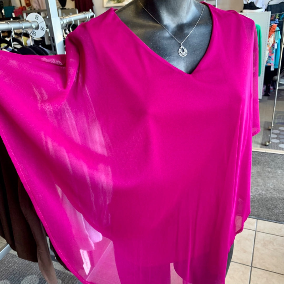 Cleo, Tops, XSmall Fuchsia