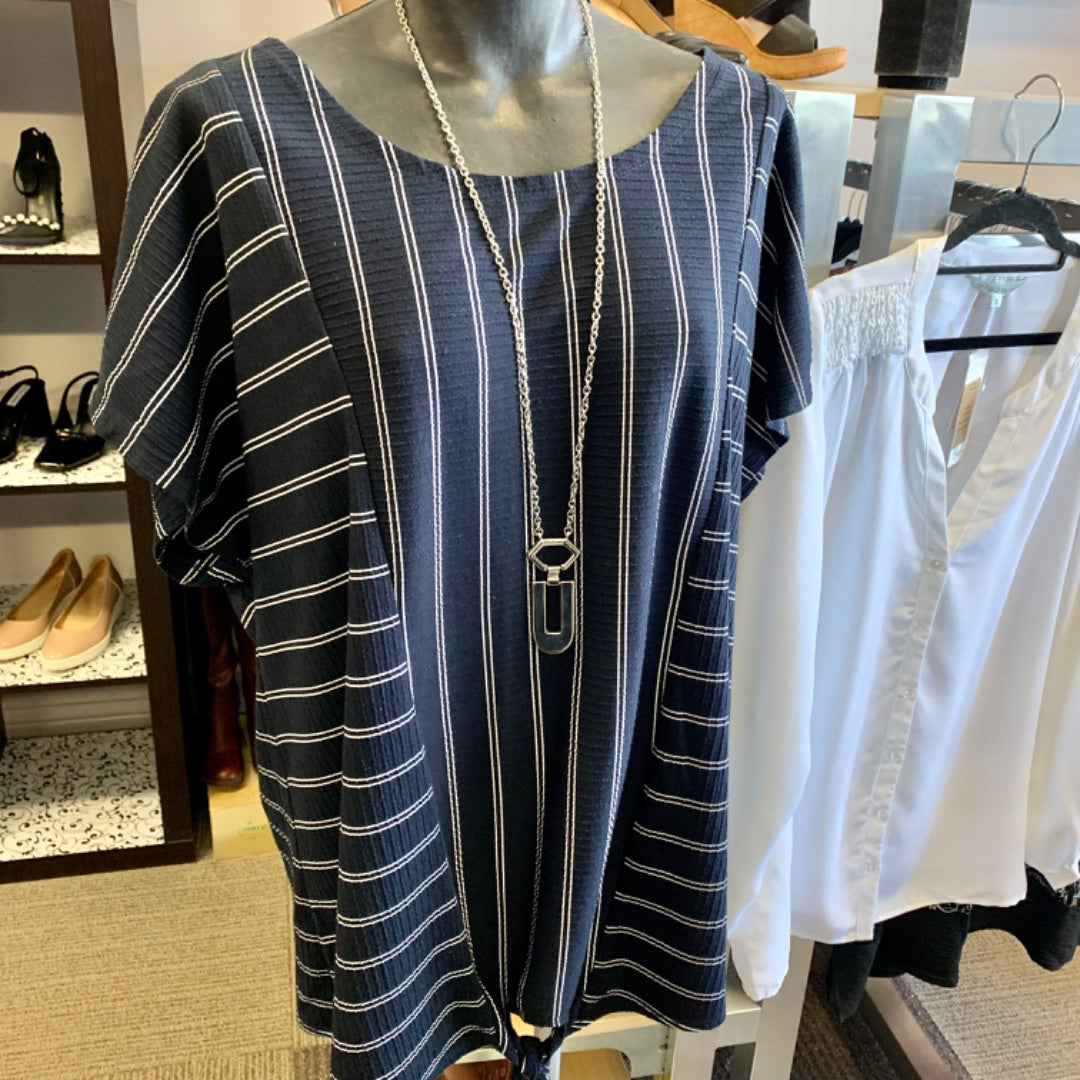 Jones NY, Tops, Size 2X Navy White