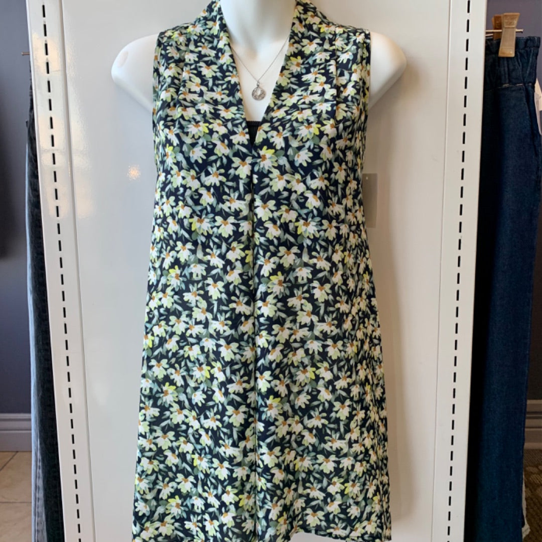 Spense, Tops, Small Green Multi
