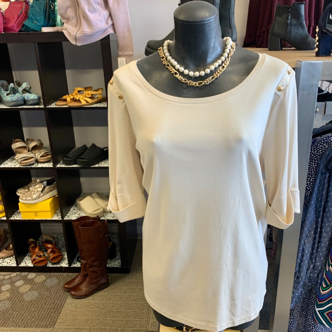 Ralph Lauren, Tops, Large Beige