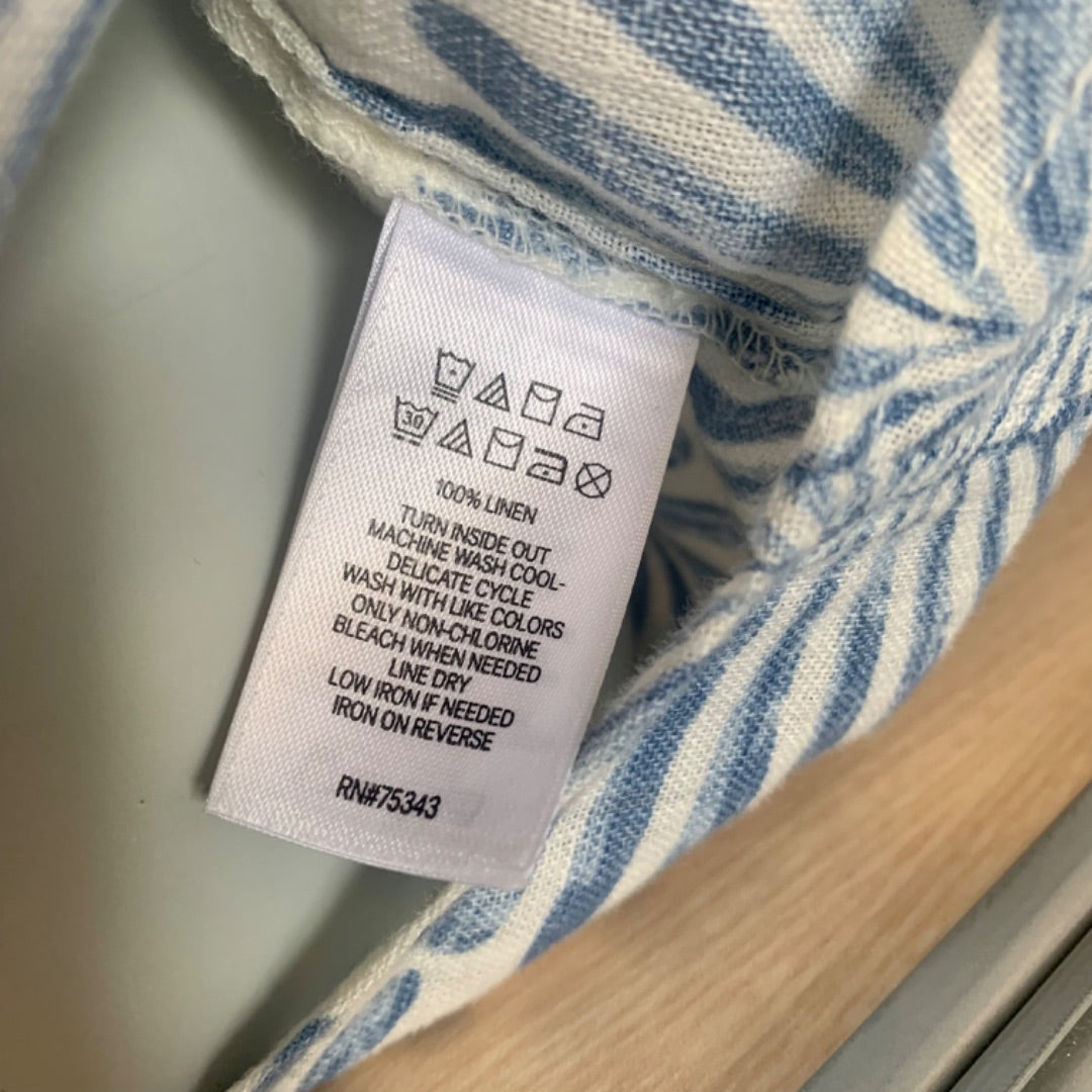 Joie, Tops, Large White Blue