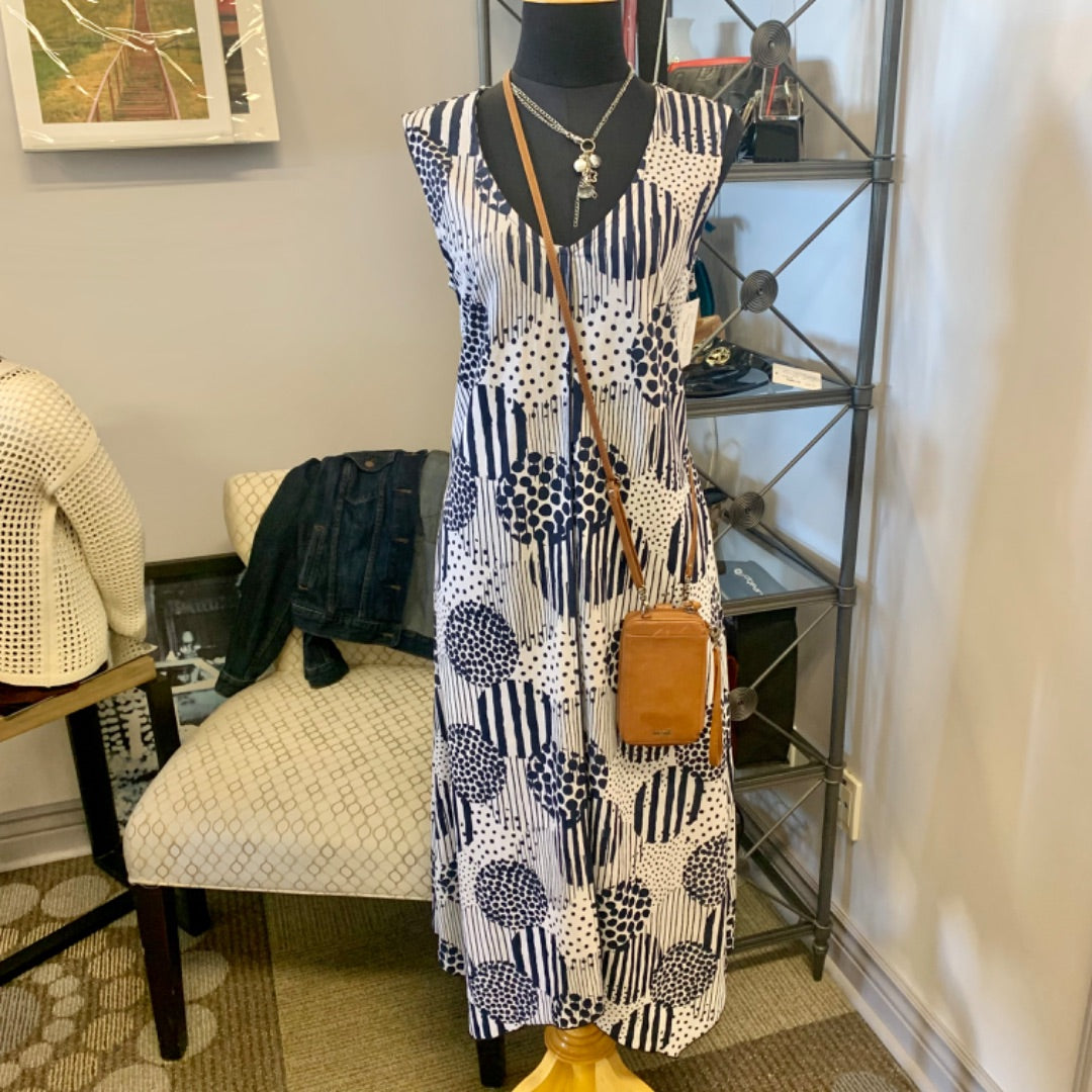 Pure Essence, Dresses, Small White Navy