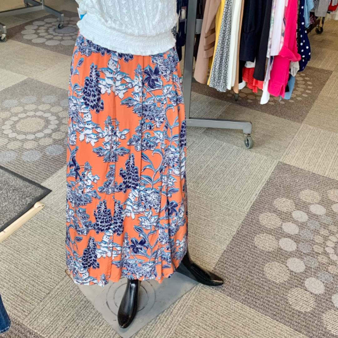 Cabi, Skirts, S / M Orange Blue