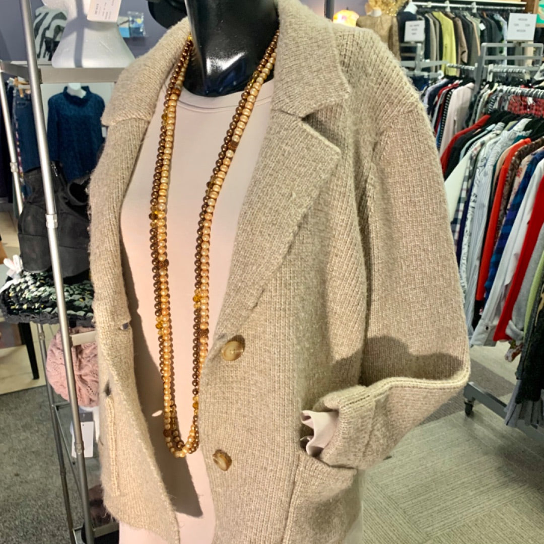 Joie, Jackets, Large Beige