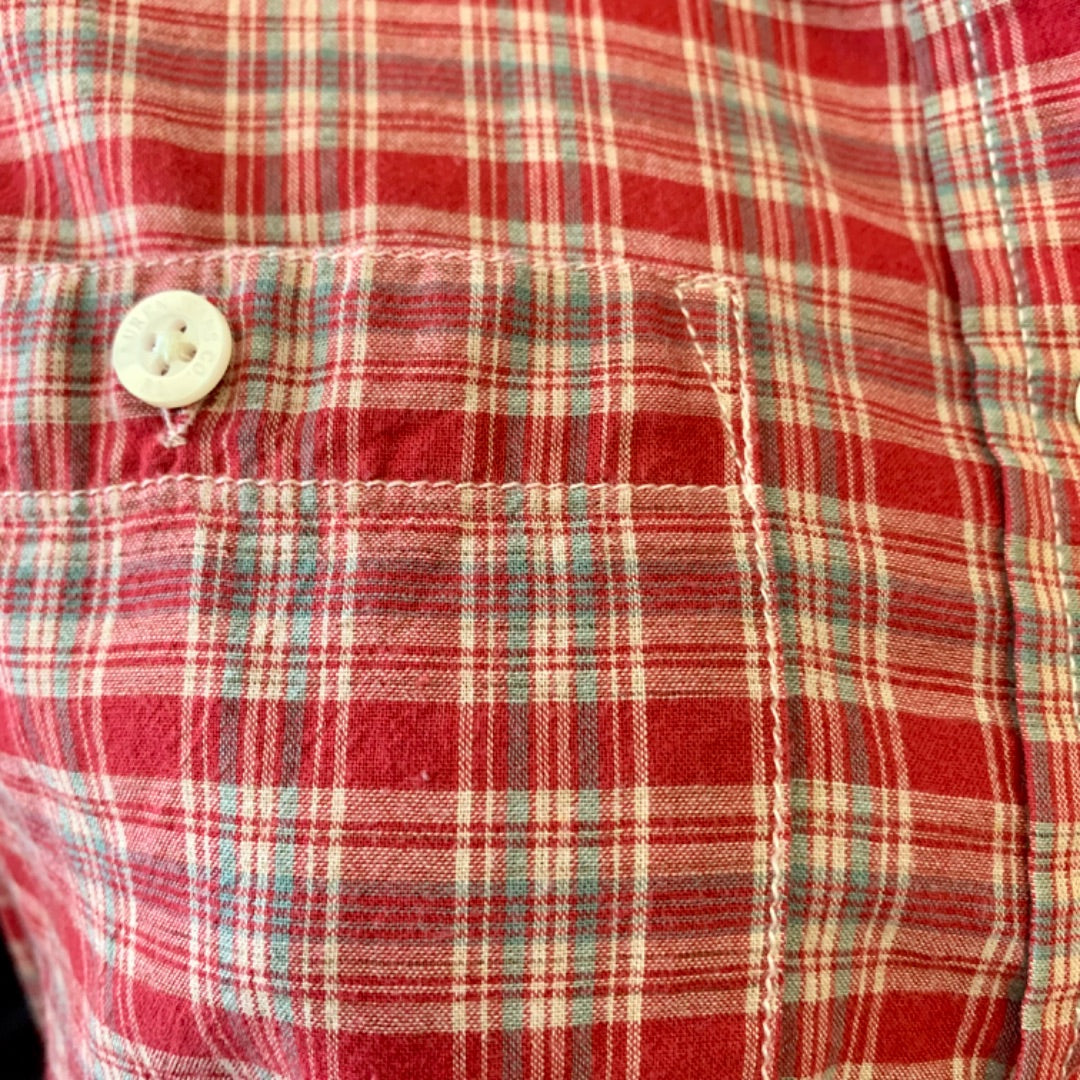 Lauren Jeans, Medium Red White