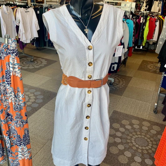 Mango, Dresses, Size 4 Beige White