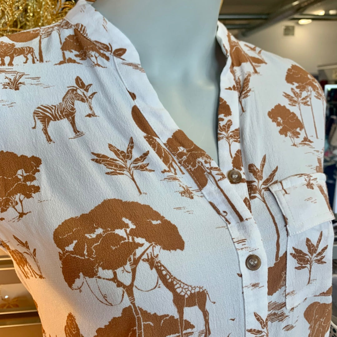 RW&Co, Top Sleeveless, XSmall Beige Camel