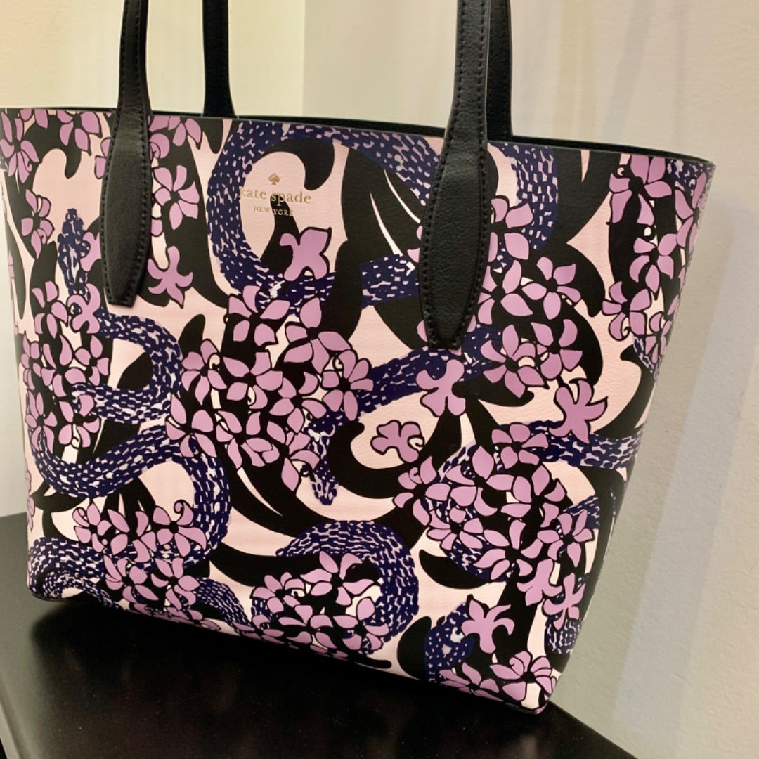 Kate Spade, Purses/handbags, Large Purple Pink Black