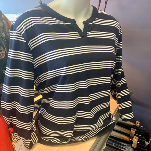 LL Bean, Large Navy White