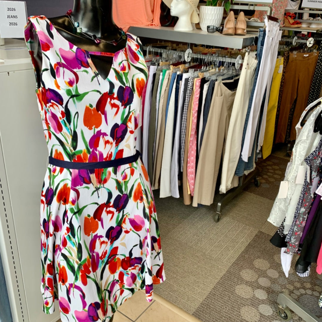 Coco&Tashi, Dresses, Small Multi on White