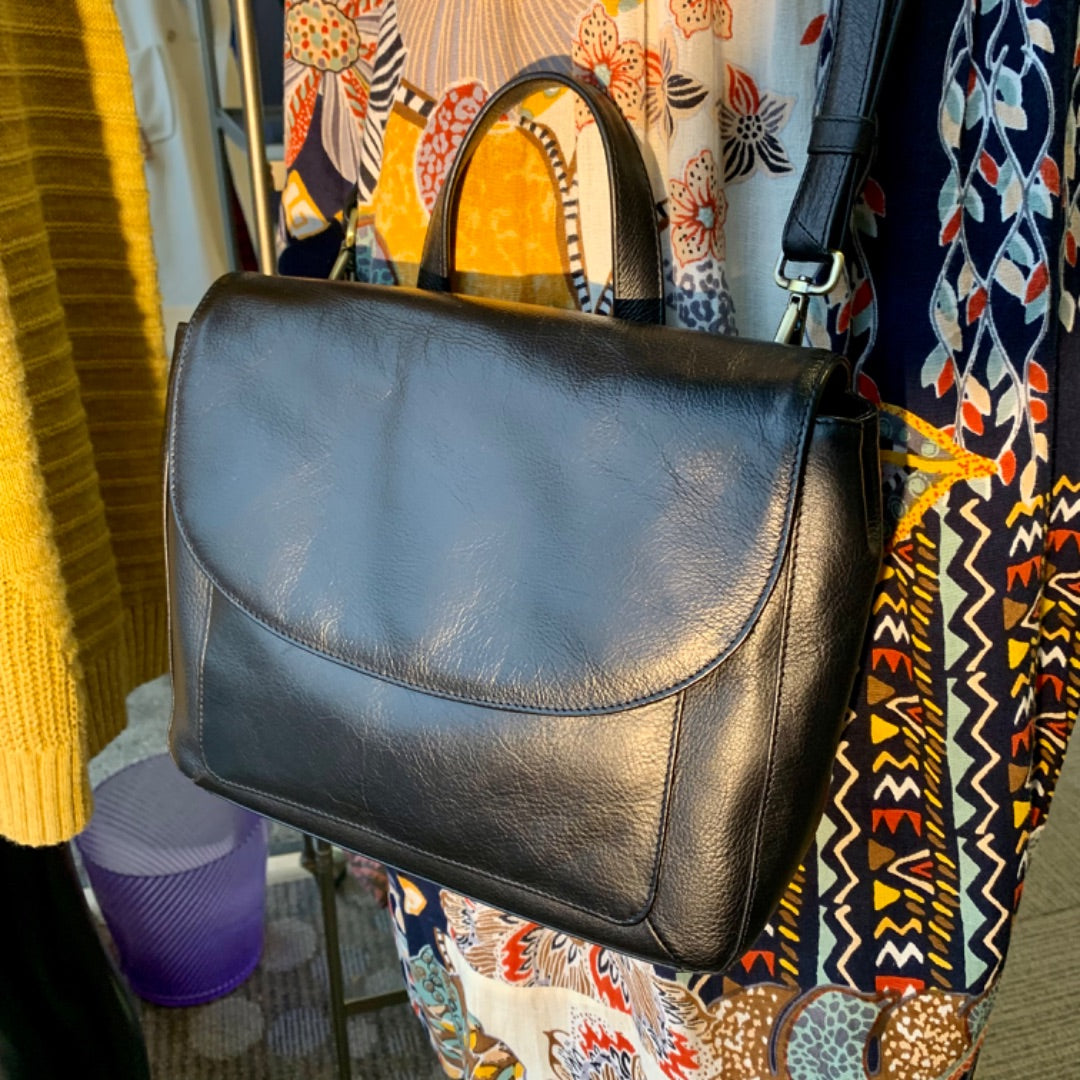 Backpack  satchel, Large Black