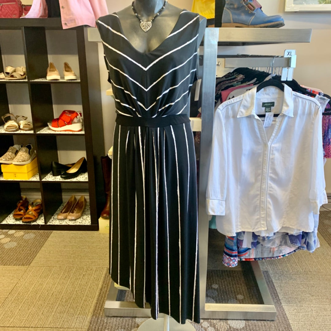 Jones New York, Dresses, XLarge Blck White