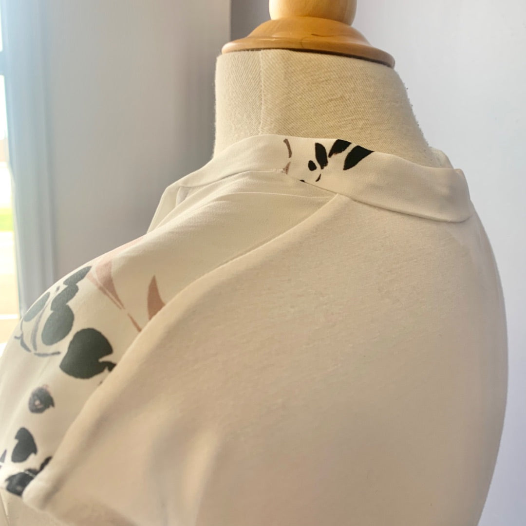 Camber+Grace, Top Sleeveless, XSmall White Black