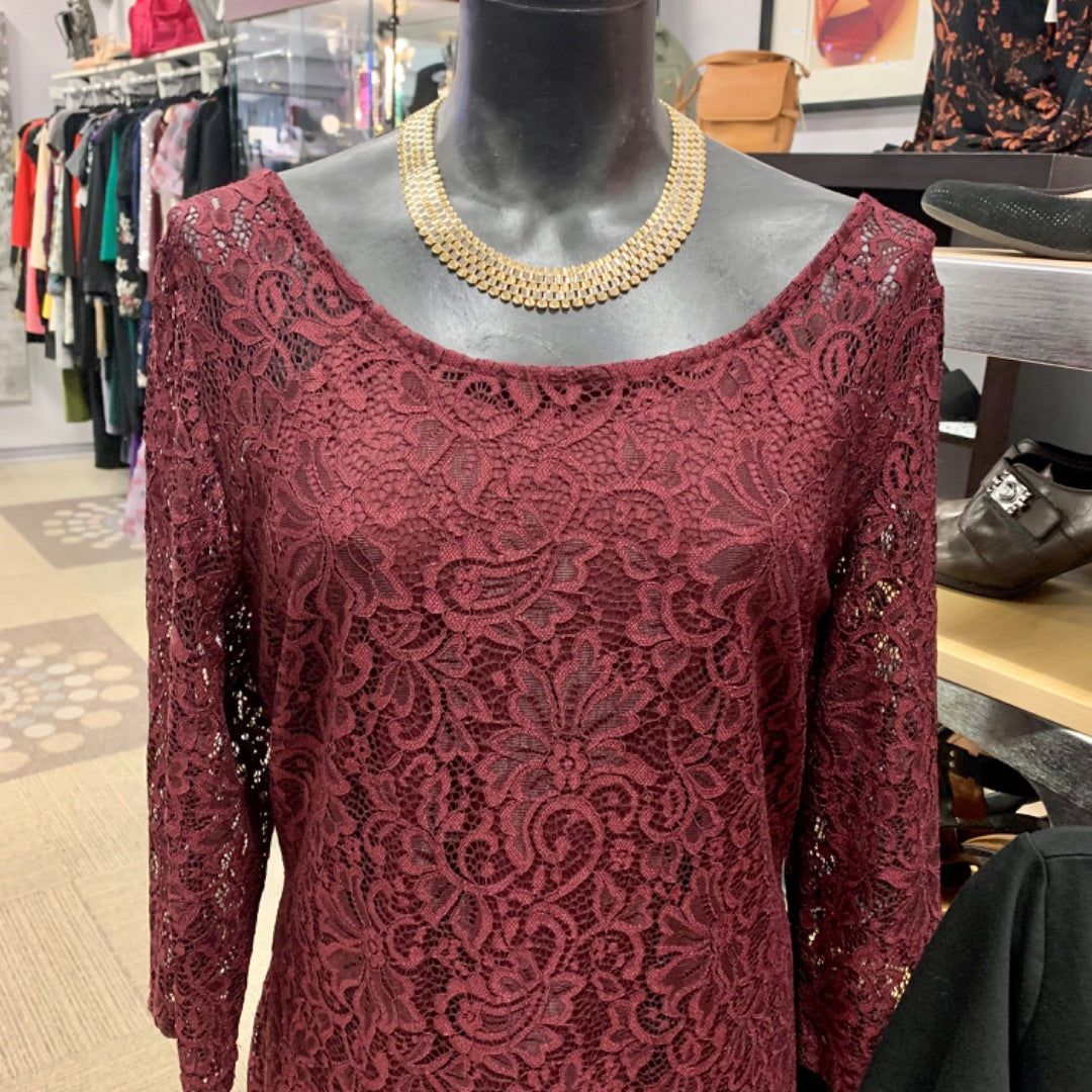 Rock&Shine, Dresses, Large XL Maroon