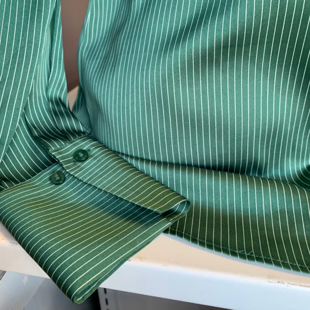 Maison d'Amelie, Tops, XSmall Green