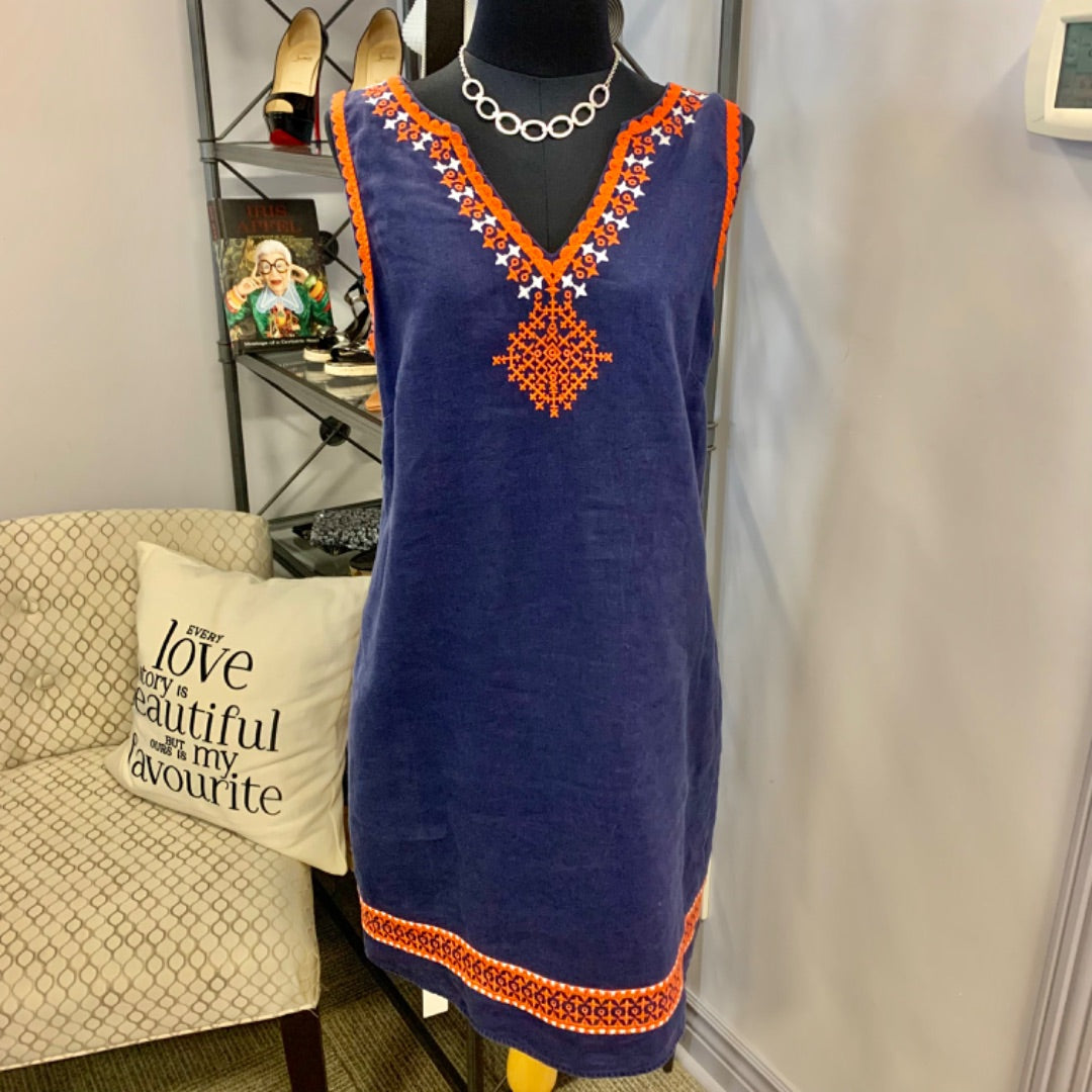 Hatley, Dresses, Large Blue