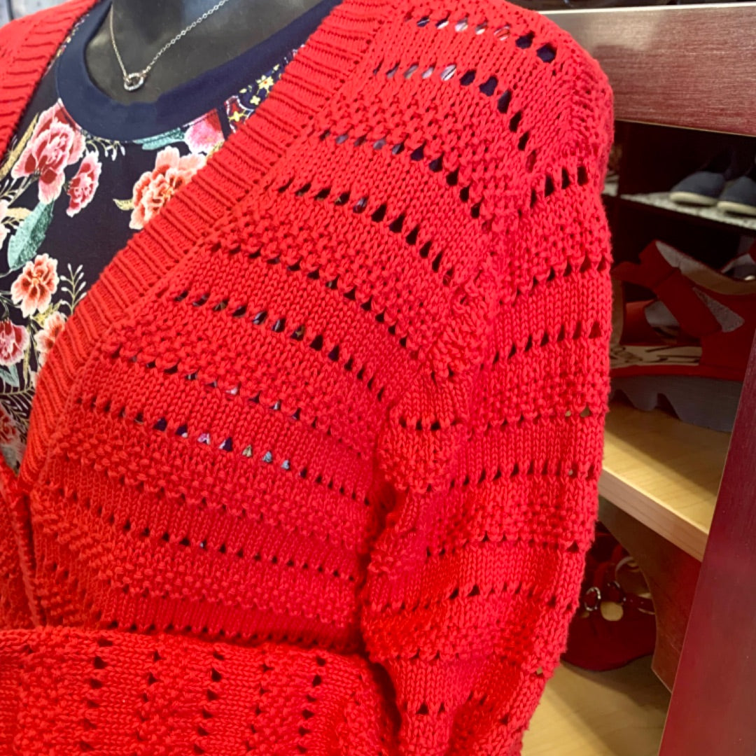 Z Supply, Cardigans, Large Red