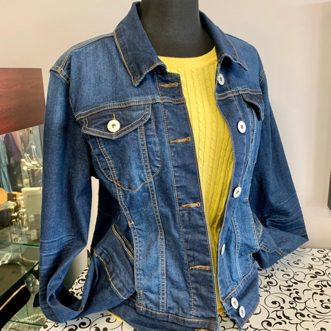 Careli Jeans, Jackets, Large Blue