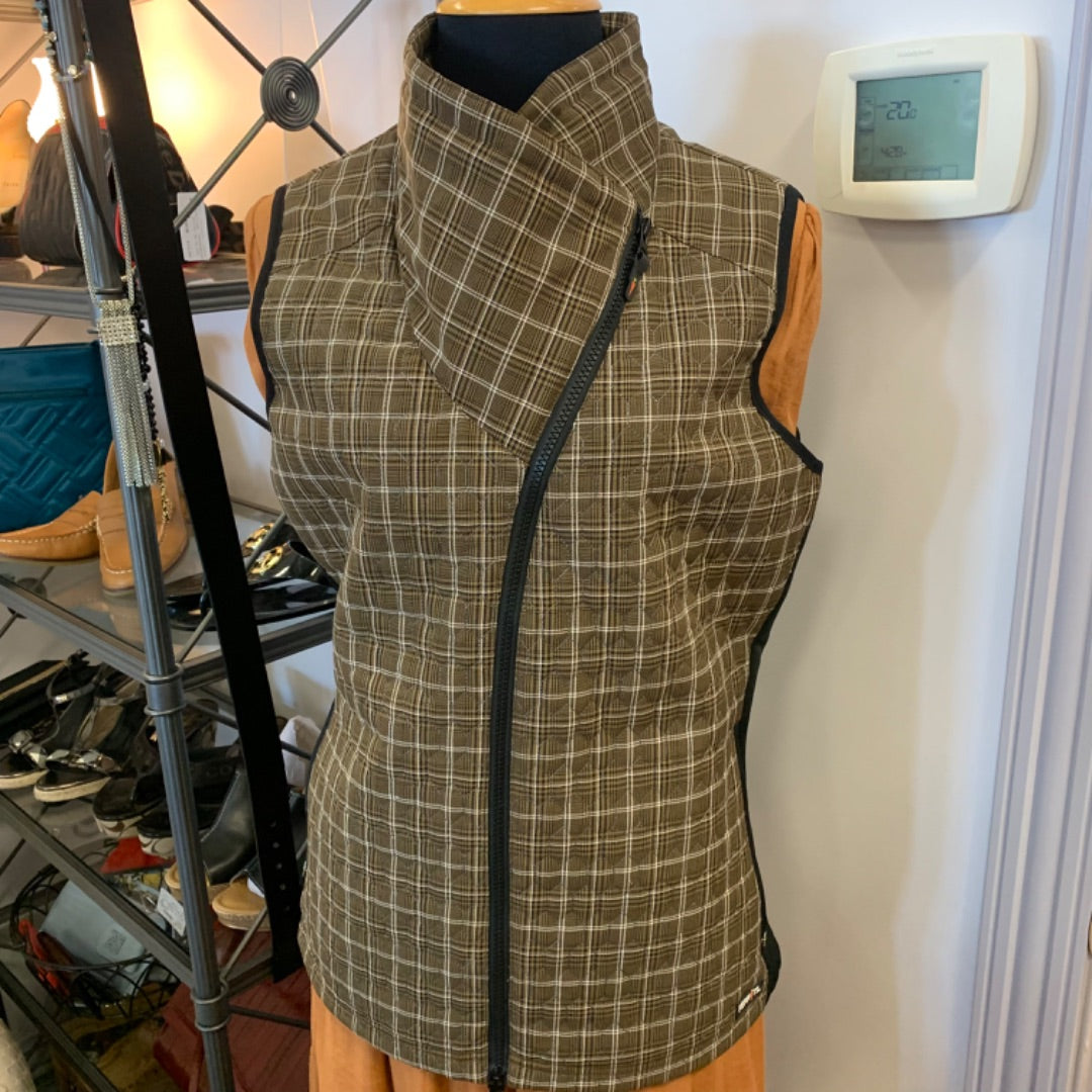 Kerrits, Vests, Large Brown Plaid