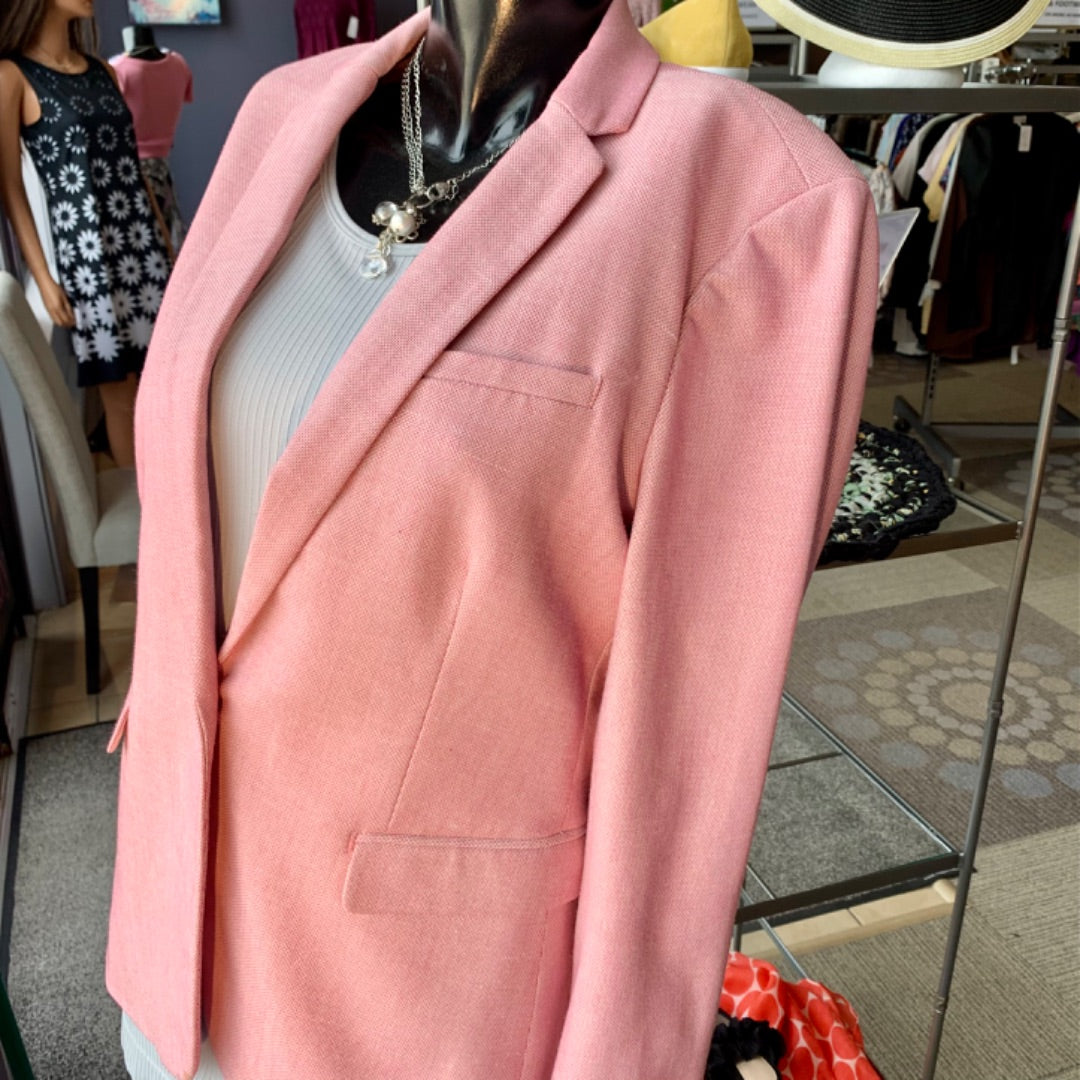 RW&Co, Jackets, Size 10 Red/White weave to Pink