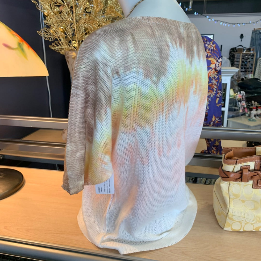 Luisa Ricci, Sweaters, Small Wht Brwn Yllw