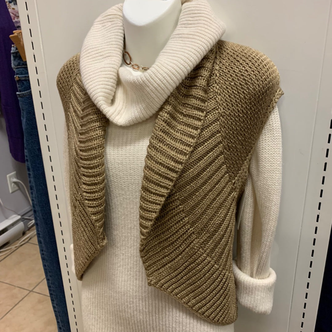 Tahari, Sweaters, Small Beige/Cream
