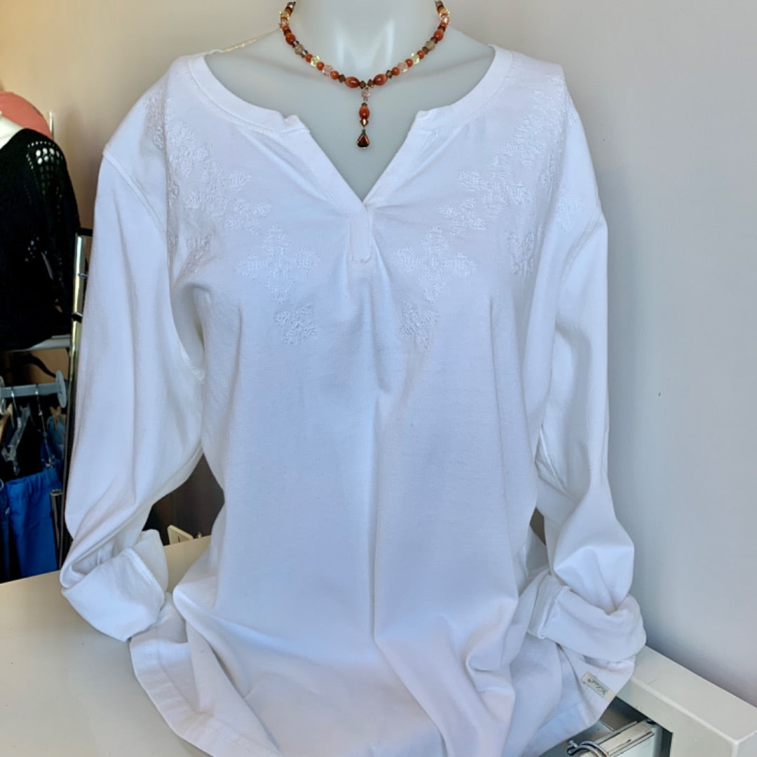 Woolrich, Tops, XLarge White